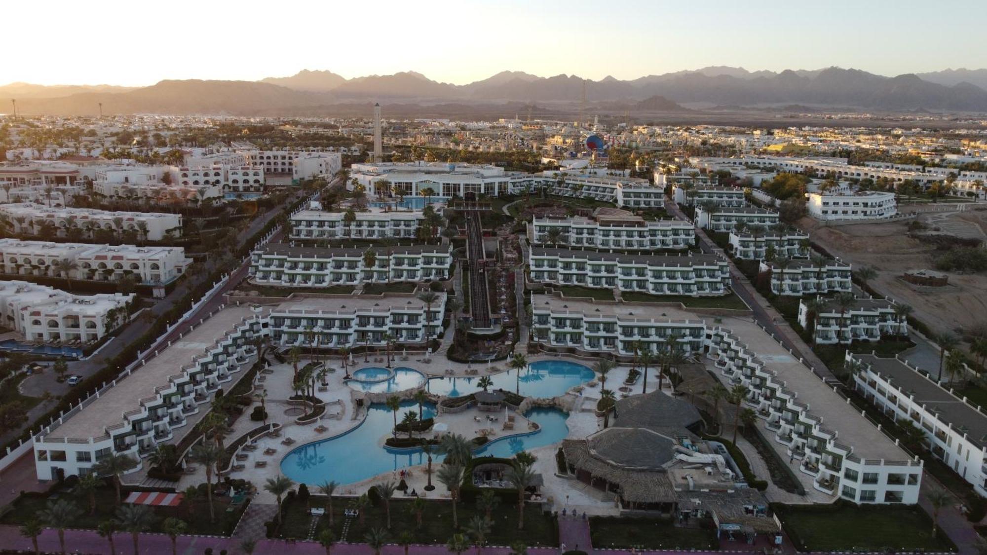 Safir Sharm Waterfalls Resort Exterior photo Aerial view of the resort