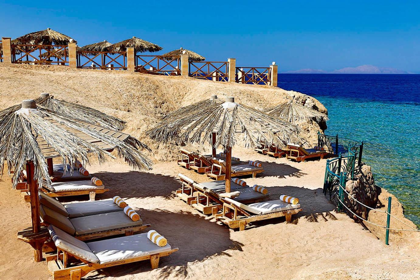Safir Sharm Waterfalls Resort Exterior photo Beach at El Alamein
