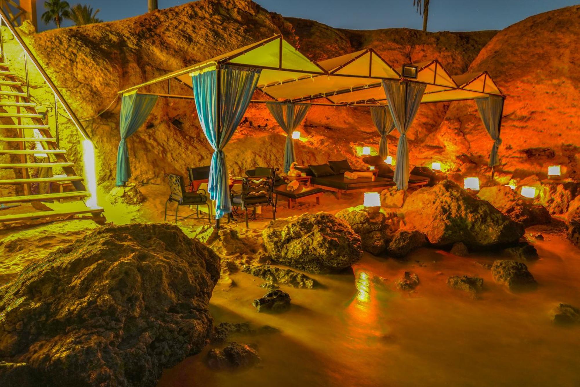 Safir Sharm Waterfalls Resort Exterior photo The Cave Spa at the Dead Sea